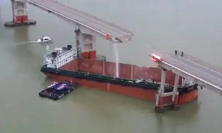 【视频】广州沥心沙大桥被撞致五死 全市排查基础设施风险隐患