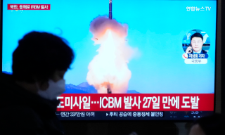 【视频】日韩指朝鲜向东部海域发射弹道导弹 料测试高超音速武器