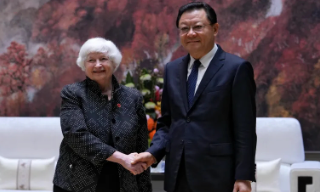 【视频】耶伦与王伟中会面 强调应透过公开和直接沟通处理分歧