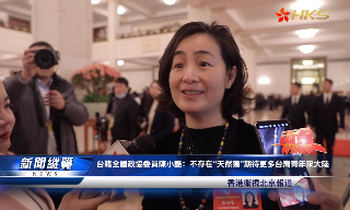 【视频】台籍全国政协委员陈小艳: 不存在“天然独” 望更多台青年来大陆