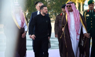 【视频】泽连斯基访沙特拜会王储 乌美官员即将会谈商讨乌克兰停战立场