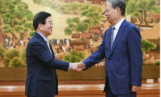 赵乐际：全国人大愿同韩国会加强交流合作 助力中韩关系向好发展