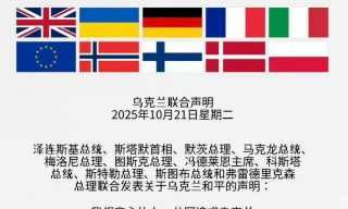 事关俄乌停火！欧洲领导人发表联合...