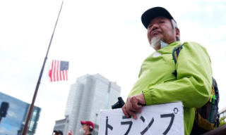 日本民众连日抗议日美首脑会谈